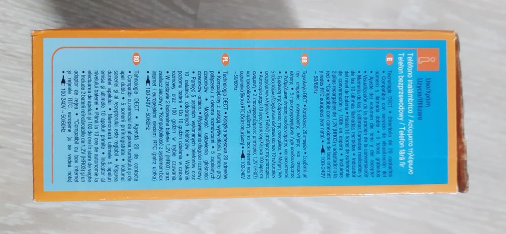 Telefon bezprzewodowy Carrefour