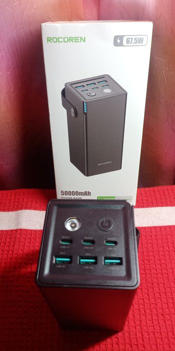 Продам новый Повербанк 67,5 W 3 A 3C .