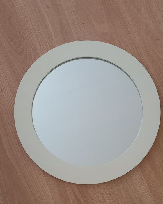 Espelho branco lacado