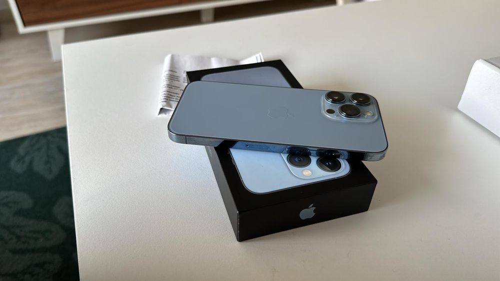 Vendo iPhone 13 Pro Max 128Gb Livre Azul Fatura de Compra
