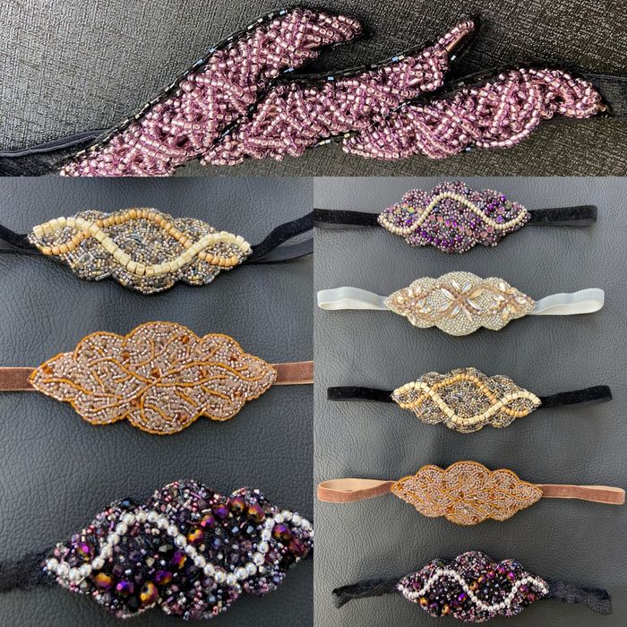 Повʼязка на голову на костюмовану вечірку в стилі Гетсбі, прикраса