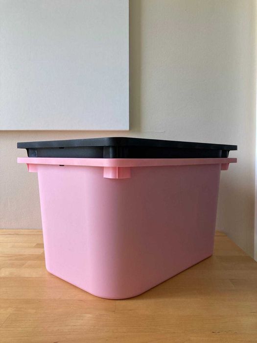 IKEA TROFAST - Móvel de arrumação com caixas