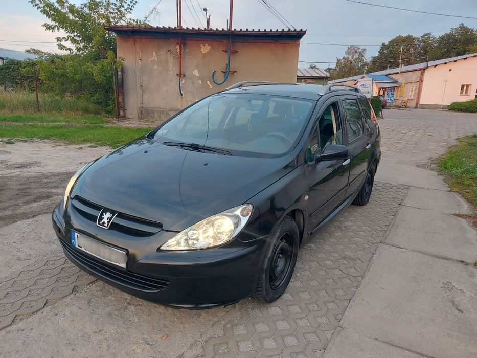 Peugeot 307sw 1.6b/lpg 2004r małe spalanie 7osobowy 6foteli