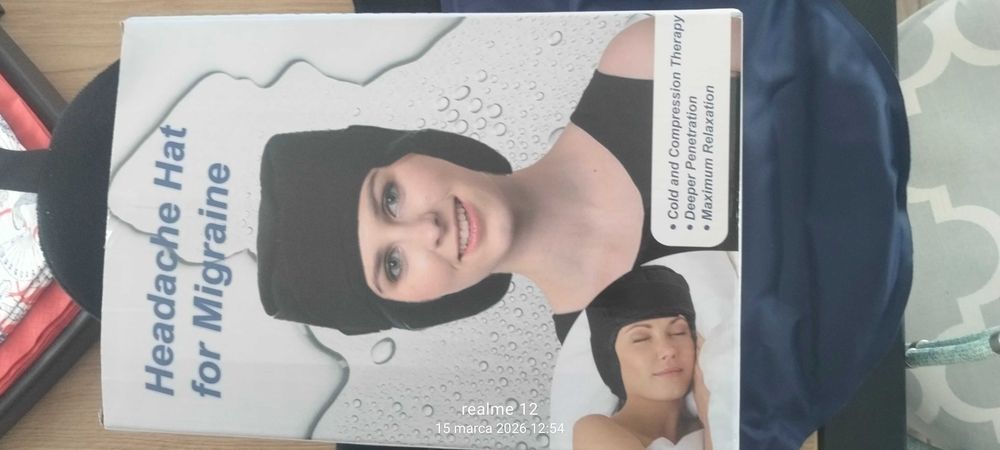 Czepki chłodzące na głowę