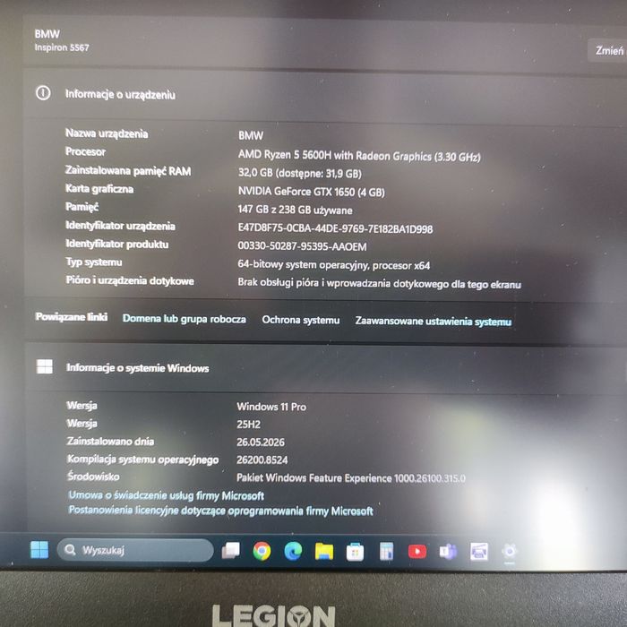 Lenovo Legion 5 17ACH6