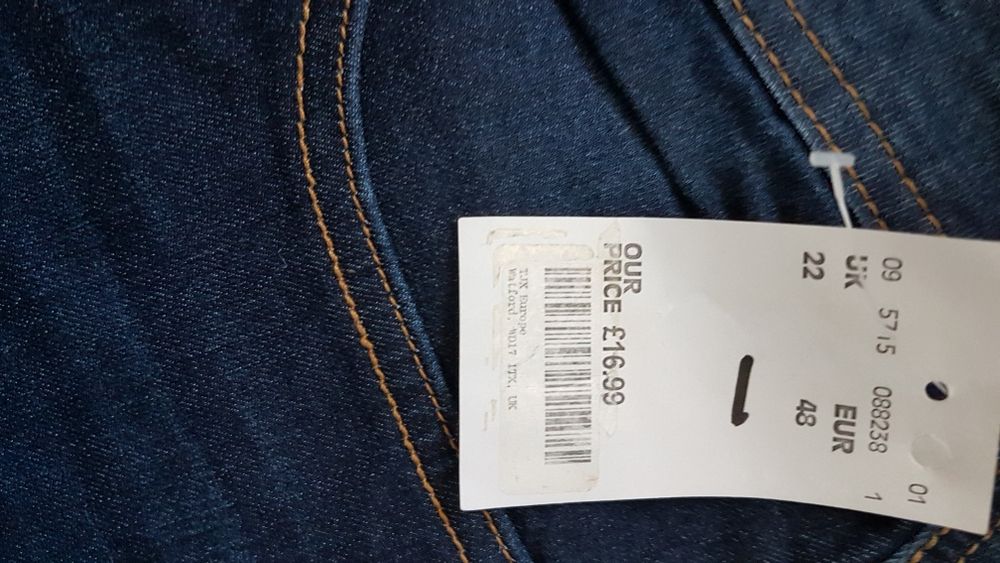 Nowe spodnie jeansowe męskie