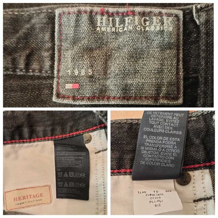 Фирменные мужские джинсы Tommy Hilfiger classics