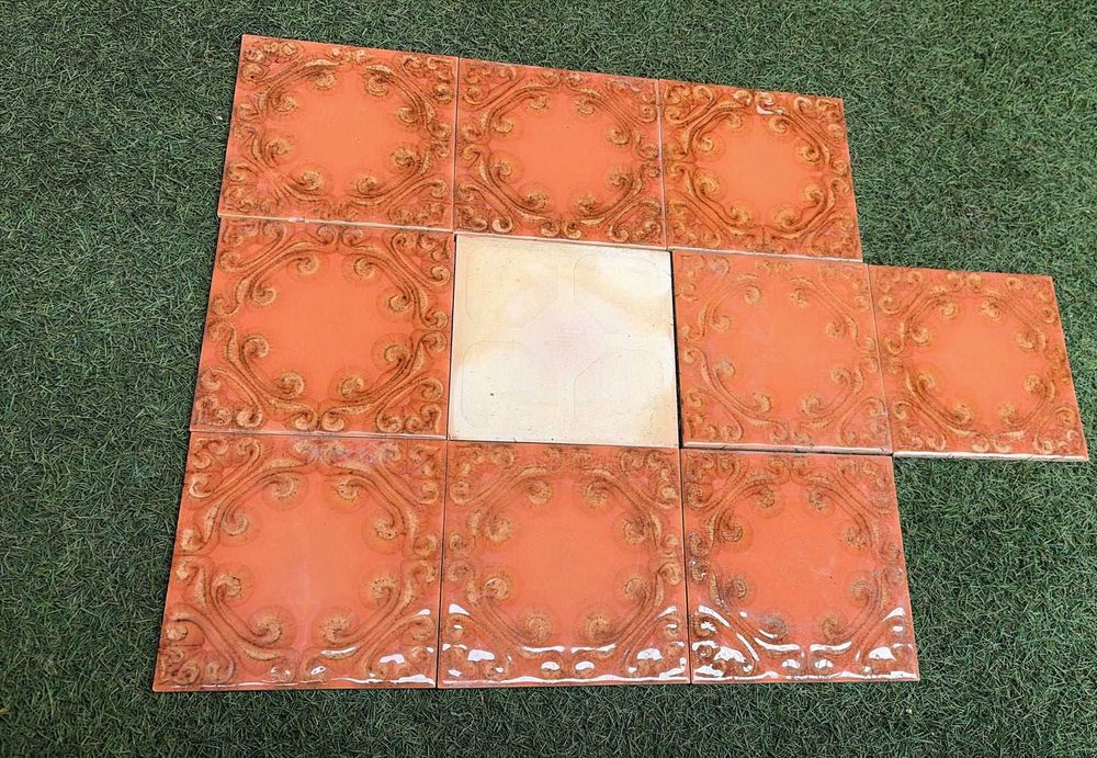 Azulejos antigos, anos 70 ,restam 479 unidades