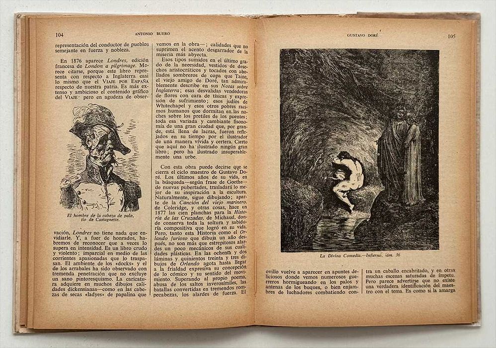 1949, GUSTAVE DORÉ. Estudo crítico-biográfico por Antonio Buero.