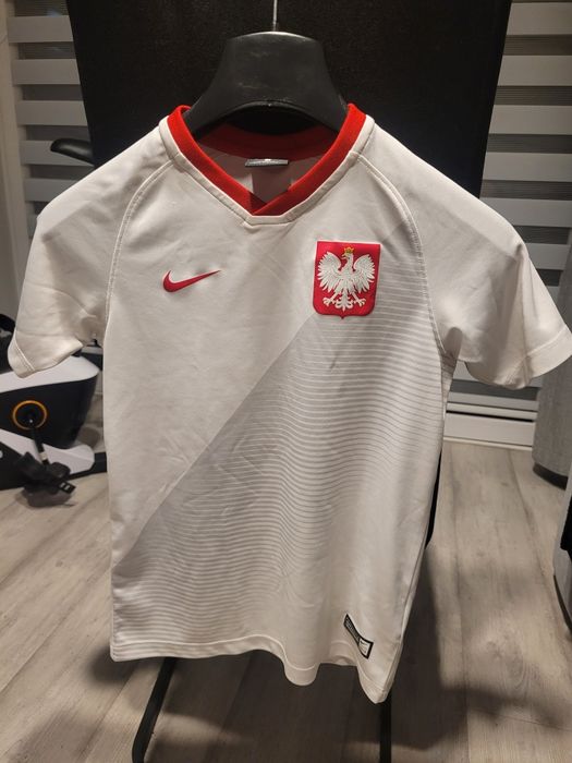 Nike koszulka POLSKA ORGINALNA S roz 128-134