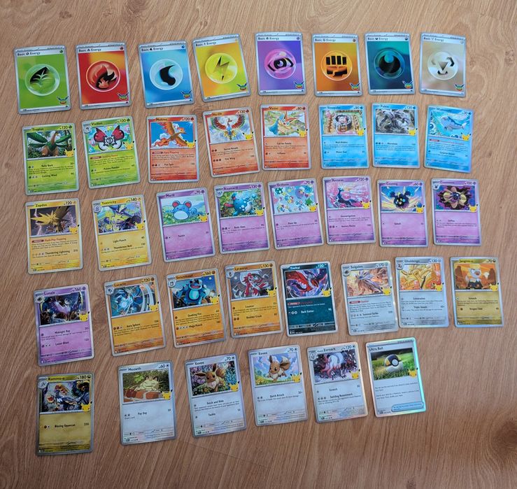 Pokemon 30th aniversary TROCAS