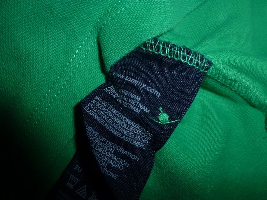 TOMMY HILFIGER bluzka,podkoszulek polo oryginalna XS/S krótki rękaw