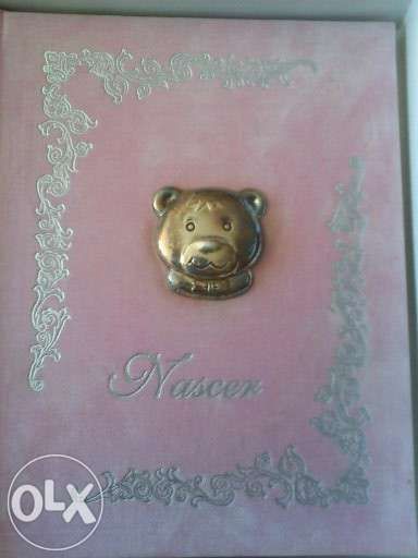 Álbuns em Prata de lei de nascimento bebe