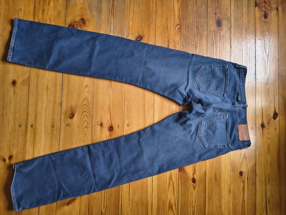 Levi’s 501 • W31 L34 • mid blue • bdb stan