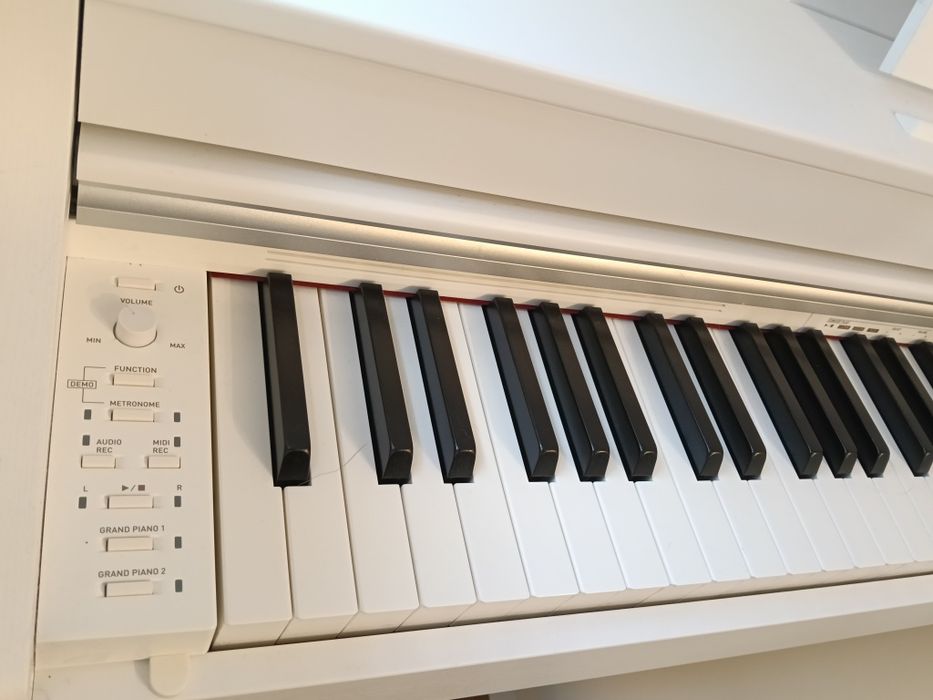 Pianino cyfrowe CASIO AP-470 WE CELVIANO białe jak nowe + ława