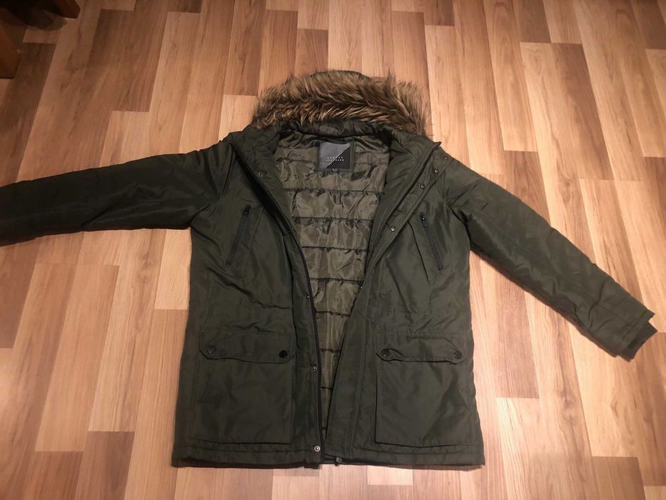 kurtka zimowa parka broken standard xxl zielona