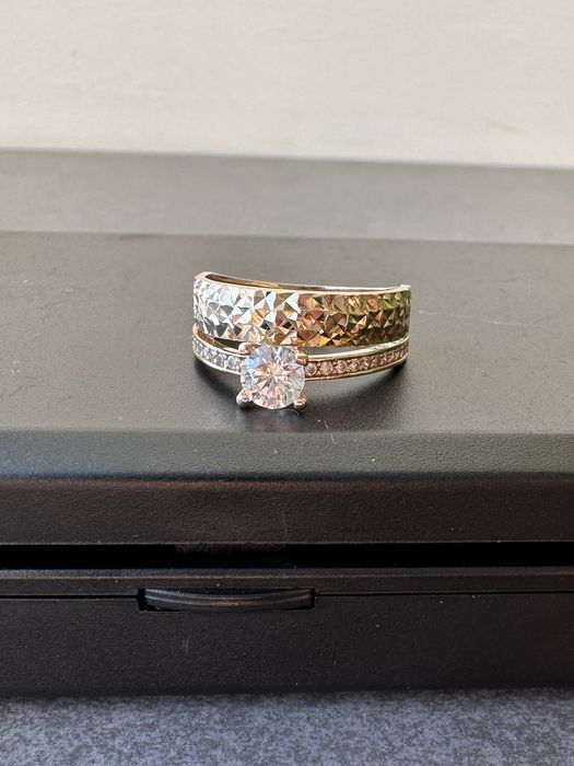 Золотое кольцо 585 пробы, золото, перстень,  золото 585