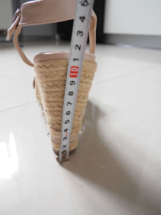 DeeZee sandały damskie pudrowy róż rozm. 41 wkł. 26 cm NOWE