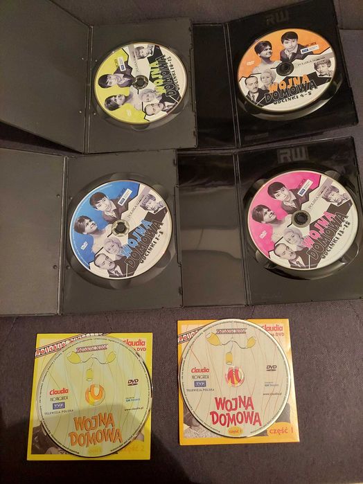 Serial polski "Wojna Domowa" - mieszany zestaw 6 płyt DVD