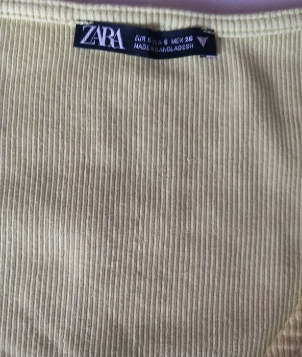 Top franzido Zara