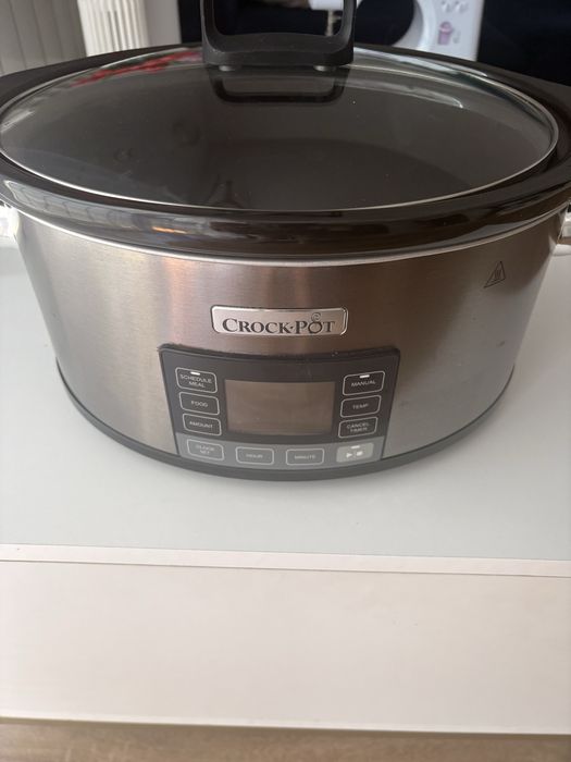 Wolnowar Crock-Pot TimeSelect cyfrowy | Słowkukur | Wolne gotowanie stal nierdzewna