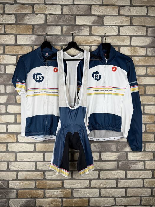 Stroj sportowy dres bib koszulka kurtka meski castelli rozmiar XL
