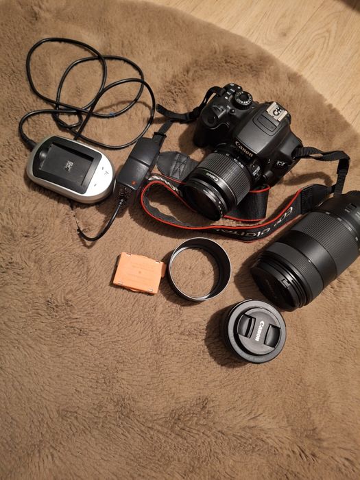 Canon EOS 650D + 3 obiektywy