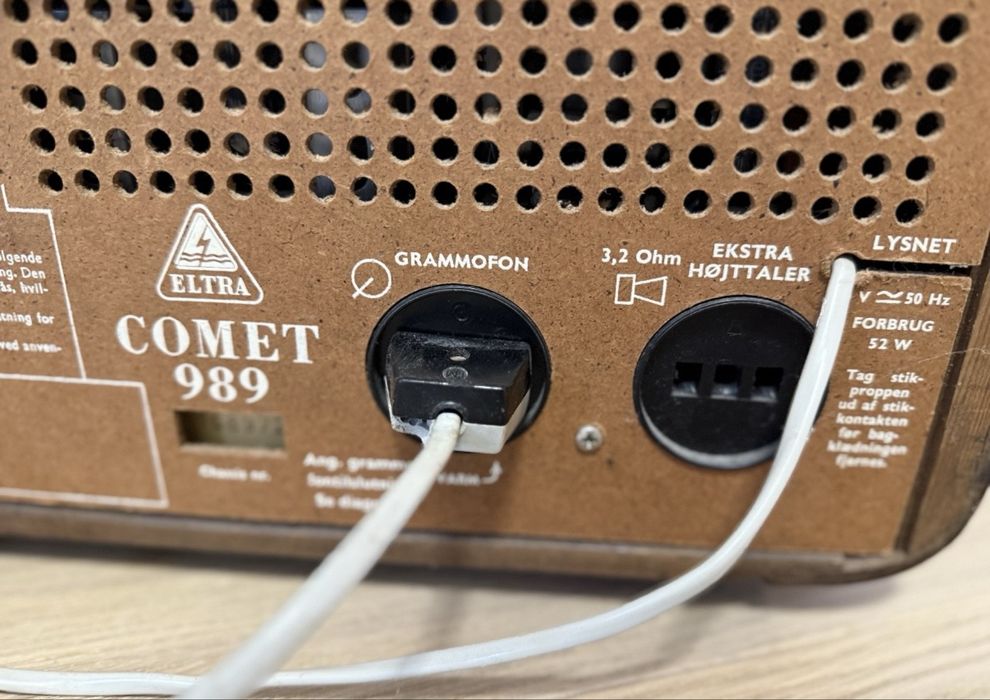 Eltra comet 989 radio lampowe