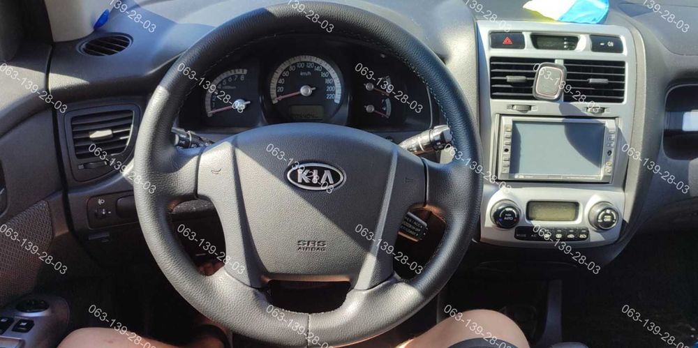 Kia Cerato Magentis Rio Soul Carens Оплетка чехол на руль Кожа Каучук