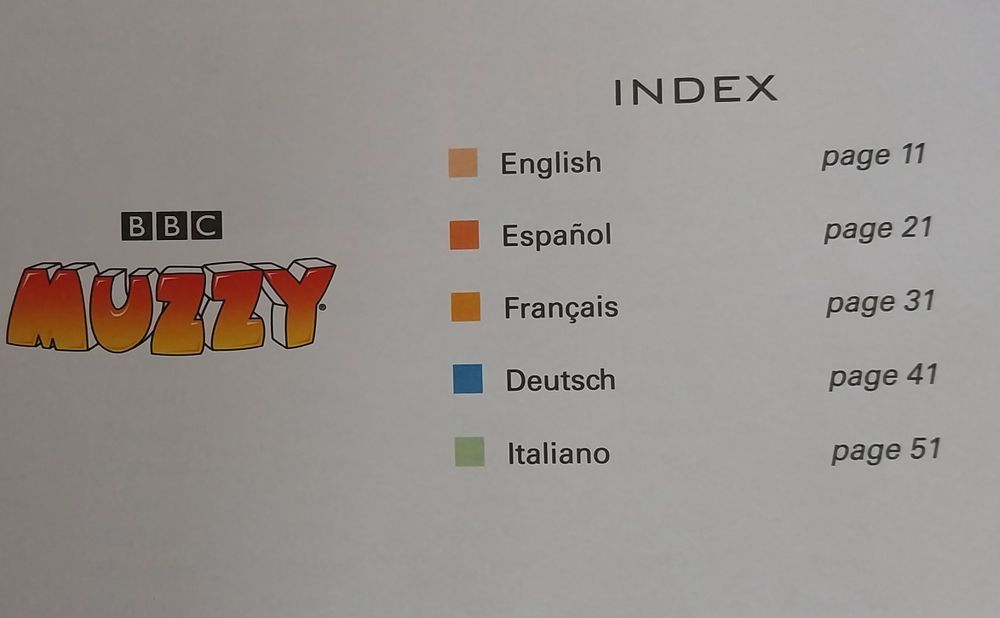 Curso de línguas da BBC 31 CDs - Muzzy interative