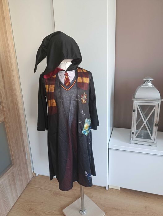 NOWY strój karnawałowy HARRY POTTER GRYFFINDOR halloween 110/116 (2)