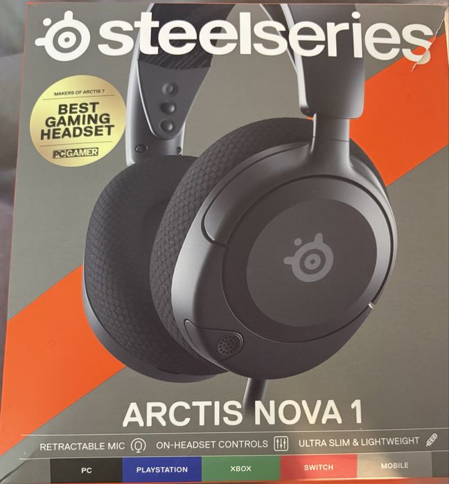 Auscultadores Arctis Nova 1 - Black