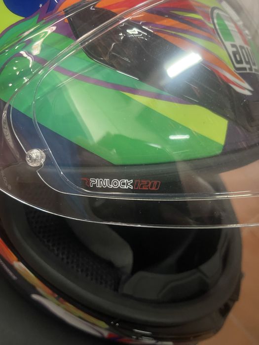 Capacete agv k6 replica franco morbidelli