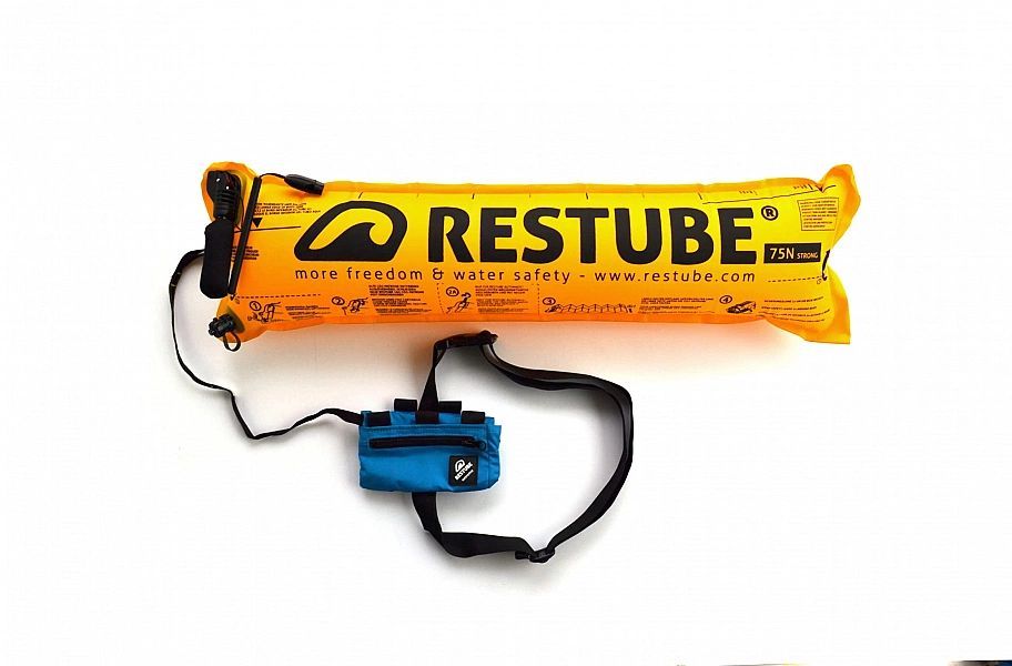 Bojka asekuracyjna RESTUBE extreme black lime