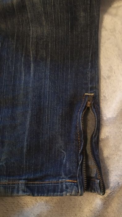 Granatowe jeansy Rainbow rozmiar 42