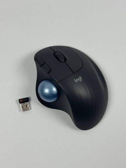 Bezprzewodowy trackball gamingowy Logitech ERGO M575 Black