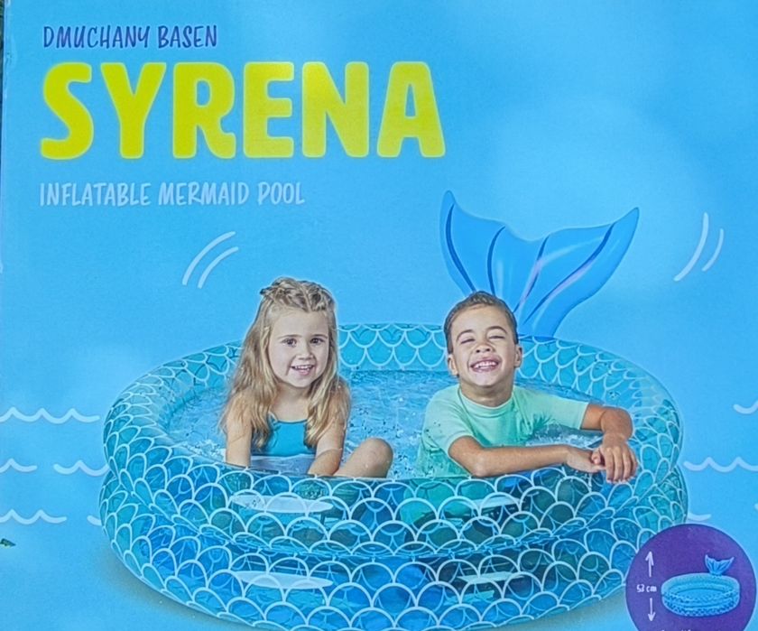 Dmuchany basen Syrena