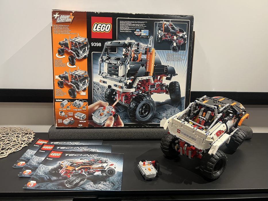 Lego Technic 9398 - Wóz z napędem 4x4 2w1