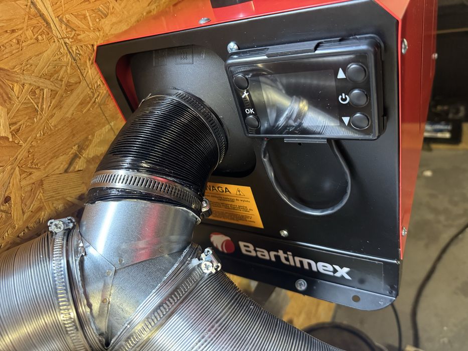 Nagrzewnica postojowa webasto do garażu  8kw , 230v/12v