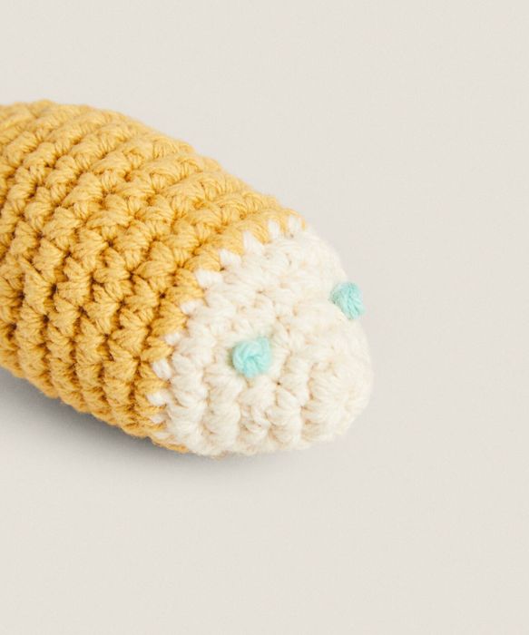 Brinquedo Peixe Croché Animais De Estimação Zara Home NOVO