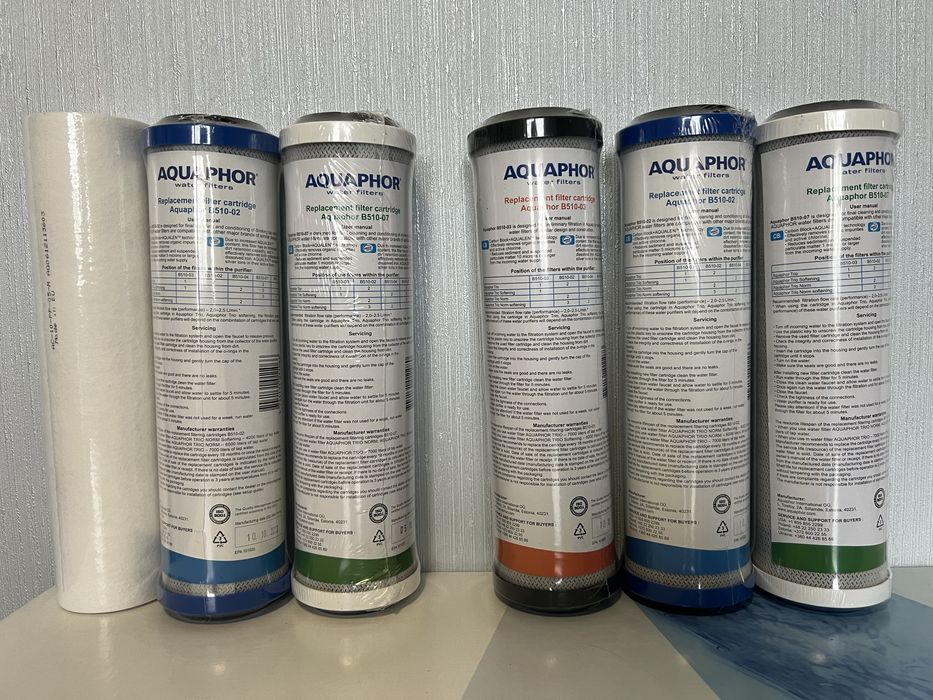 Комплекты фильтров Аквафор Трио Норма, Осмо (Эстония)