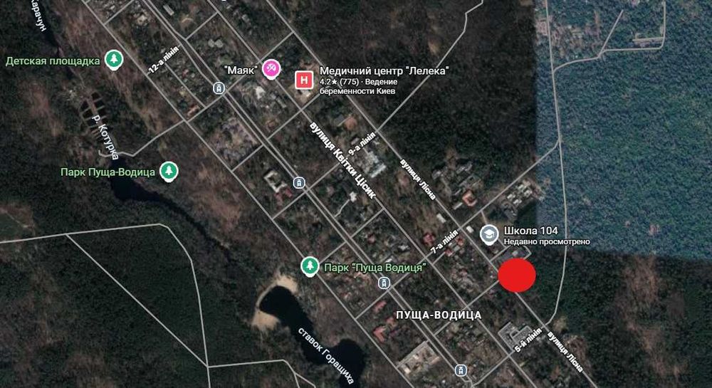 Продаж ділянки 20 соток, Пуща-водиця