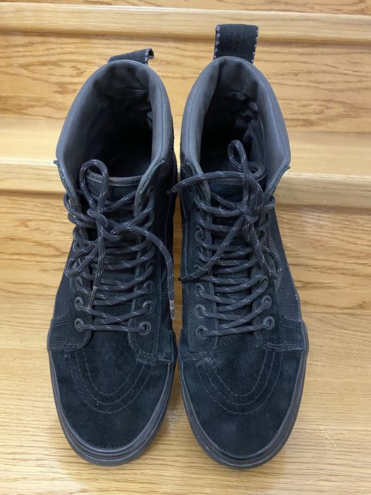 Czarne męskie sneakersy Vans