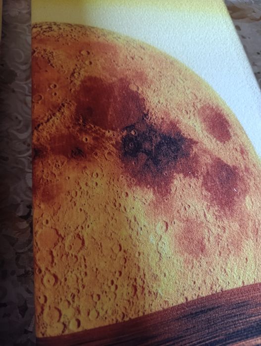 Quadros de lua com led