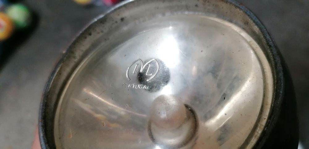 Kit bicicleta antiga farol dínamo e farolim inglês