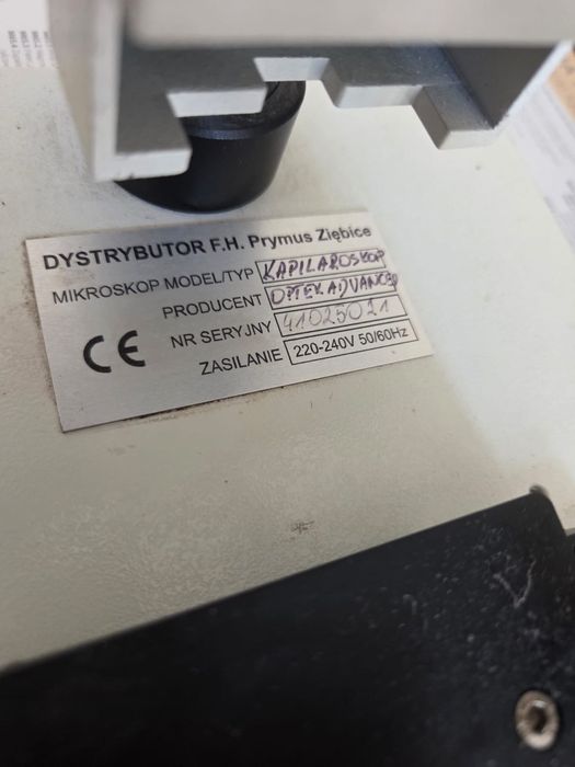 Sprzedam profesjonalny kapilaroskop cyfrowy Optel Advanced z kamerą USB.