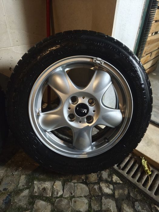 Jantes Mini 15 4x100 com pneus