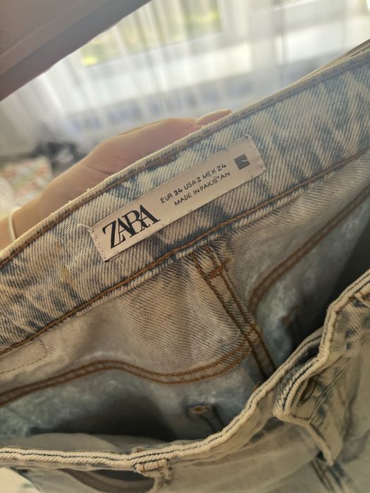 Широкі джинси zara