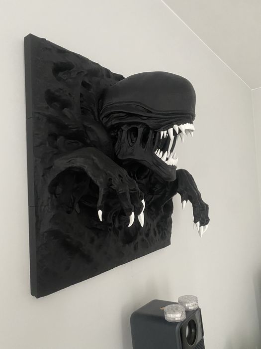 Obraz 3d Alien druk 3d