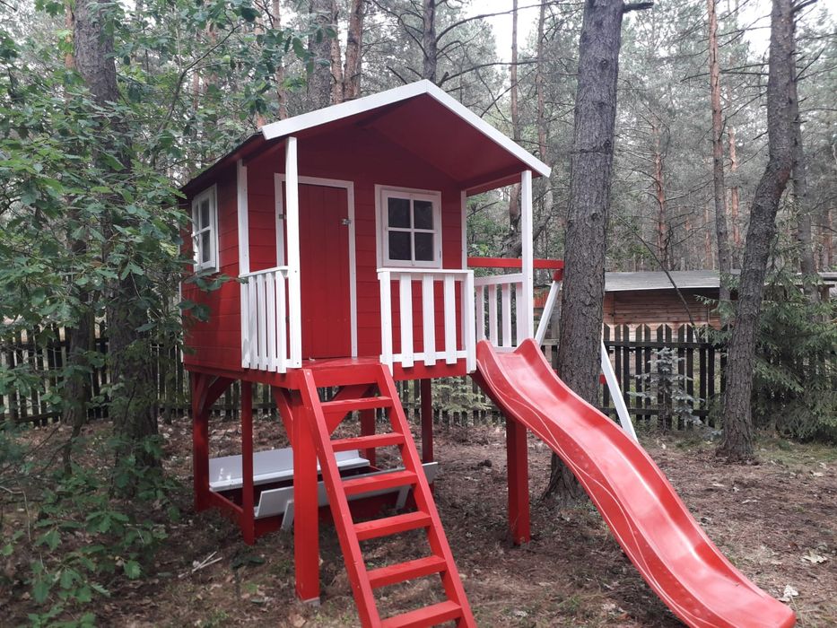 Plac zabaw domek dla dzieci